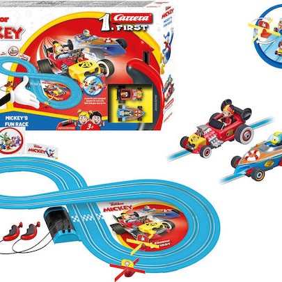 Carrera Mickeys Fun Race Πίστα για 3+ Ετών