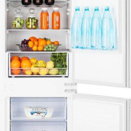 Gorenje Ψυγειοκαταψύκτης 246lt NoFrost Υ177.2xΠ54xΒ54εκ. Λευκός NRKI418EP1