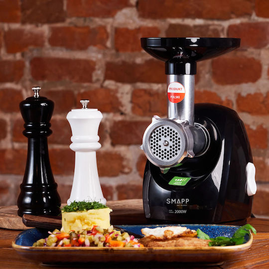 Smapp Smapp Μηχανή Άλεσης Κιμά 1900W Μαύρη