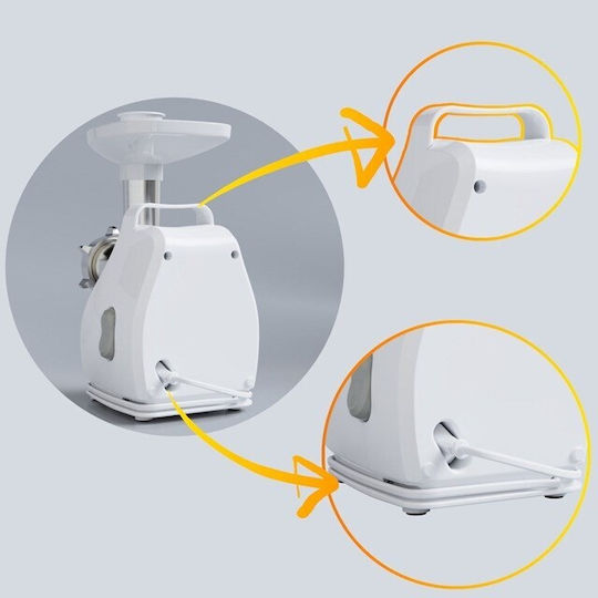 Smapp Smapp Κόφτης Αλλαντικών 2200W Λευκός