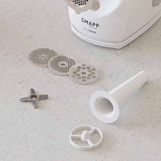 Smapp Smapp Κόφτης Αλλαντικών 2200W Λευκός