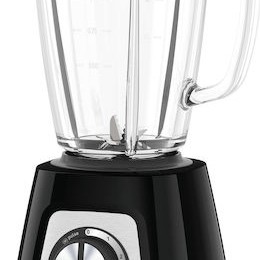 Tefal BlendForce 2 Επιτραπέζιο Μπλέντερ για Smoothies με Γυάλινη Κανάτα 1.75 lt 800W Μαύρο