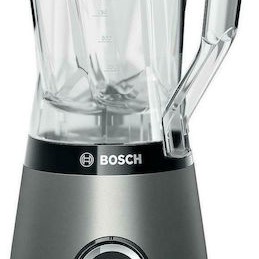 Bosch Serie 4 Επιτραπέζιο Μπλέντερ με Κανάτα Tritan 1.5 lt 1200W Ασημί