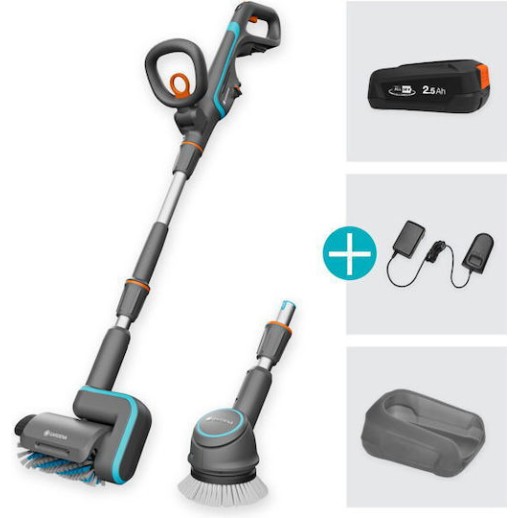 Gardena 14842-20 Σάρωθρο Μπαταρίας 2.5 Ah 18V