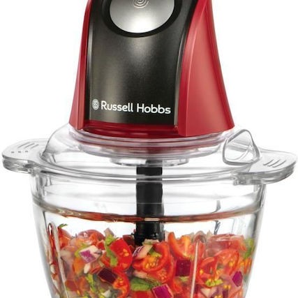 Russell Hobbs Desire Πολυκόπτης Multi 200W με Δοχείο 500ml Κόκκινος