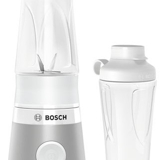 Bosch Serie 2 Personal Μπλέντερ με Κανάτα Tritan 600 ml 450W Ασημί