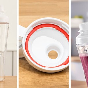 Bosch Serie 2 Personal Μπλέντερ με Κανάτα Tritan 600 ml 450W Ασημί