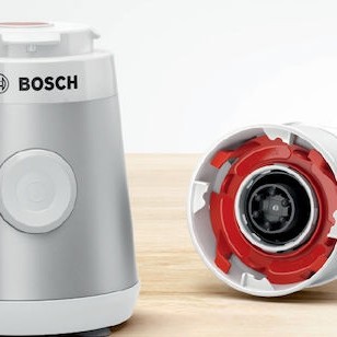 Bosch Serie 2 Personal Μπλέντερ με Κανάτα Tritan 600 ml 450W Ασημί