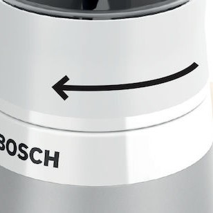 Bosch Serie 2 Personal Μπλέντερ με Κανάτα Tritan 600 ml 450W Ασημί