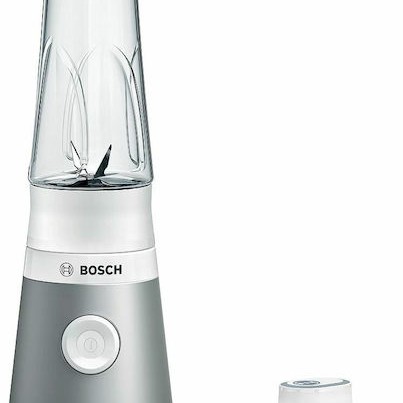 Bosch Serie 2 Personal Μπλέντερ με Κανάτα Tritan 600 ml 450W Ασημί