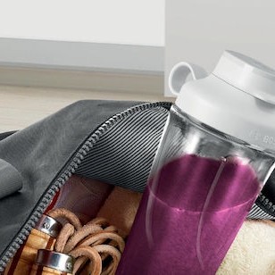 Bosch Serie 2 Personal Μπλέντερ με Κανάτα Tritan 600 ml 450W Ασημί