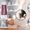 Bosch Serie 2 Personal Μπλέντερ με Κανάτα Tritan 600 ml 450W Ασημί