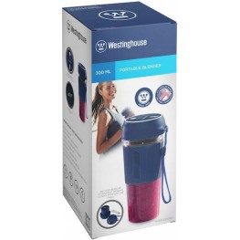 Westinghouse Φορητό Μπλέντερ με Πλαστική Κανάτα 300 ml Μπλε WKBEFE3003BU