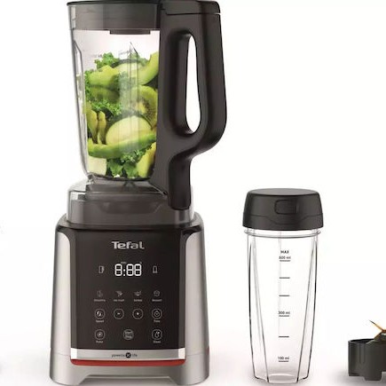 Tefal Infiny Mix+ Επιτραπέζιο Μπλέντερ με Κανάτα Tritan 1.75 lt 1600W Μαύρο