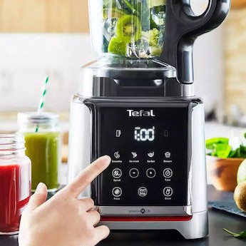 Tefal Infiny Mix+ Επιτραπέζιο Μπλέντερ με Κανάτα Tritan 1.75 lt 1600W Μαύρο