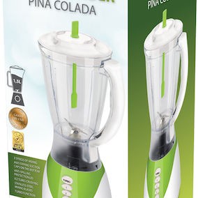 Esperanza Pina Colada Επιτραπέζιο Μπλέντερ με Πλαστική Κανάτα 1.5 lt 350W Πράσινο