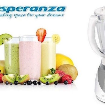 Esperanza Pina Colada Επιτραπέζιο Μπλέντερ με Πλαστική Κανάτα 1.5 lt 500W Λευκό