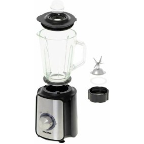 Mesko MS 4080 Επιτραπέζιο Μπλέντερ με Γυάλινη Κανάτα 1.5 lt 1200W Μαύρο