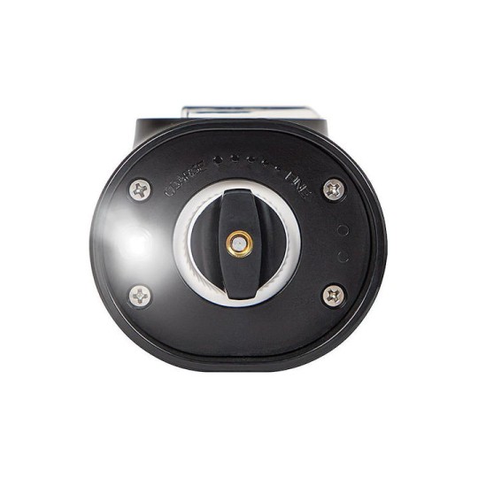 KING Hoff Ηλεκτρικός Μύλος Αλατιού Κεραμικός σε Μαύρο Χρώμα