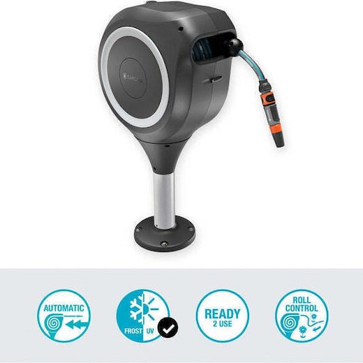 Gardena Αυτόματη Ανέμη Ποτίσματος Τοίχου με Λάστιχο 20m