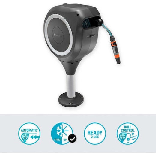 Gardena Αυτόματη Ανέμη Ποτίσματος Τοίχου με Λάστιχο 20m