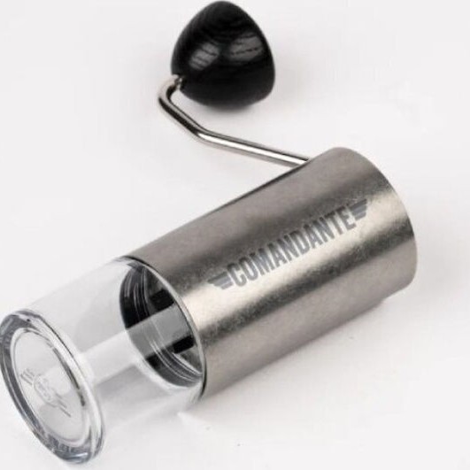 Comandante Χειροκίνητος Μύλος Άλεσης Καφέ Inox