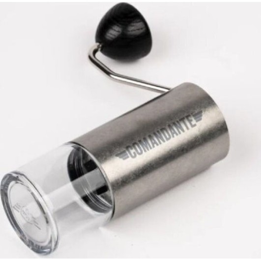 Comandante Χειροκίνητος Μύλος Άλεσης Καφέ Inox