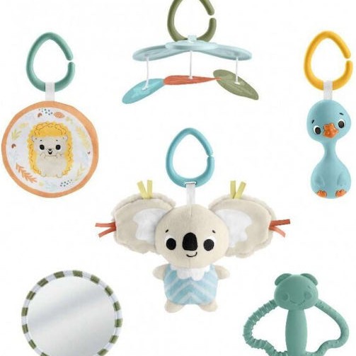 Fisher Price Γυμναστήριο Δραστηριοτήτων Πολύχρωμο για Νεογέννητα (MxΠ) 57x41cm