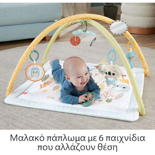 Fisher Price Γυμναστήριο Δραστηριοτήτων Πολύχρωμο για Νεογέννητα (MxΠ) 57x41cm