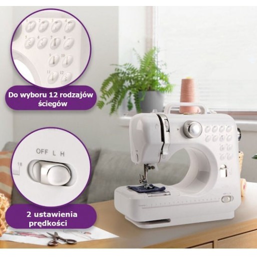 Clatronic Οικιακή Ραπτομηχανή NM 3795 Λευκή