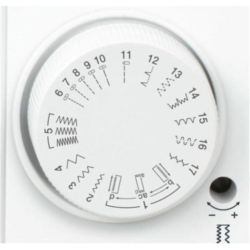 Brother Οικιακή Ραπτομηχανή X17S Λευκή