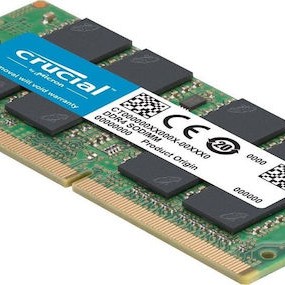 Crucial DDR4 με Module 1x16GB και Ταχύτητα 3200 για Laptop