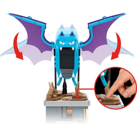 Mattel Παιχνίδι Κατασκευών Pokémon Mini Motion Golbat Building Toy Kit για Παιδιά 13+ Ετών