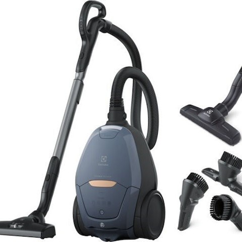 Electrolux PD82-8DB Ηλεκτρική Σκούπα 600W με Κάδο 3.5lt Γκρι