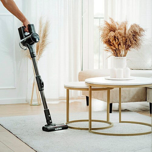 Camry Επαναφορτιζόμενη Σκούπα 2 σε 1 Stick & Χειρός 29.6V Μαύρη CR 7063