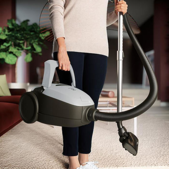 Electrolux Pure D8 Ηλεκτρική Σκούπα 500W με Σακούλα 3.5lt Γκρι
