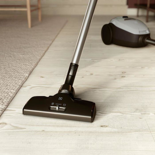 Electrolux Pure D8 Ηλεκτρική Σκούπα 500W με Σακούλα 3.5lt Γκρι