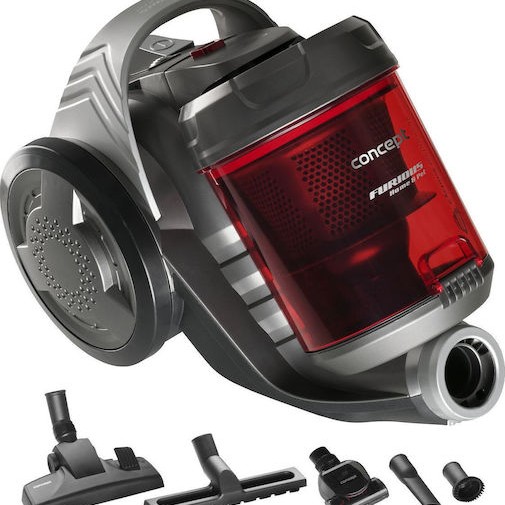 Concept VP5150 Ηλεκτρική Σκούπα 800W με Κάδο 2lt Γκρι