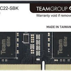 TeamGroup Elite DDR4 με Module 1x16GB και Ταχύτητα 3200 για Laptop