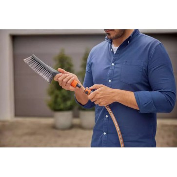 Gardena 18840-20 Πλαστική Βούρτσα Καθαρισμού Χειρός για Πορτοκαλί