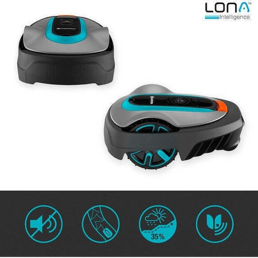 Gardena Sileno City 600 Ρομποτική Μηχανή Γκαζόν