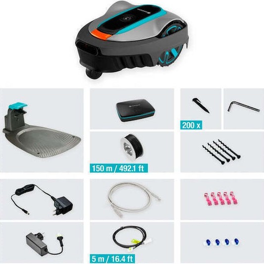 Gardena Sileno City 600 Ρομποτική Μηχανή Γκαζόν