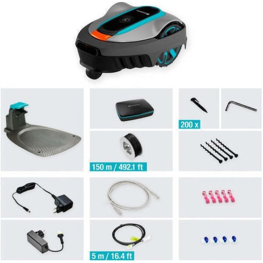 Gardena Sileno City 600 Ρομποτική Μηχανή Γκαζόν