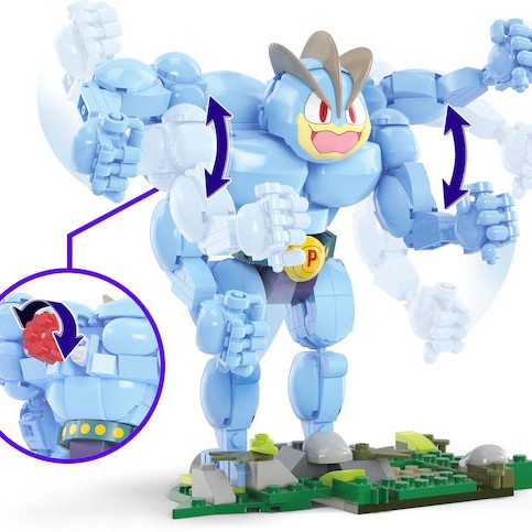 Mattel Παιχνίδι Κατασκευών Πλαστικό Pokémon Machamp για Παιδιά 8+ Ετών