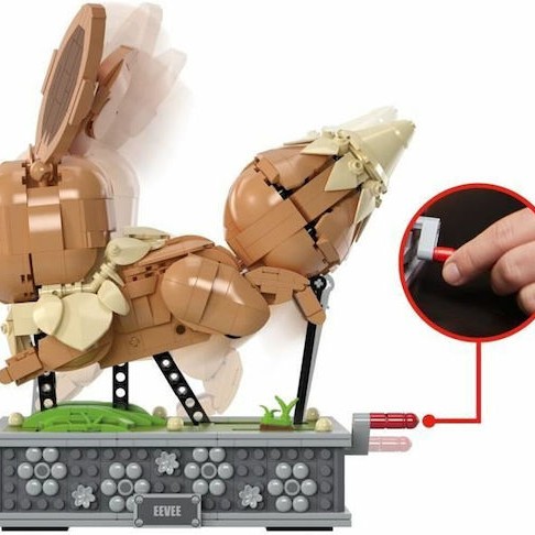 Mega Bloks Τουβλάκια Pokemon Eevee in Motion για 18+ Ετών 1381τμχ