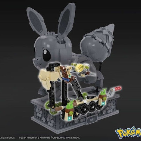 Mega Bloks Τουβλάκια Pokemon Eevee in Motion για 18+ Ετών 1381τμχ