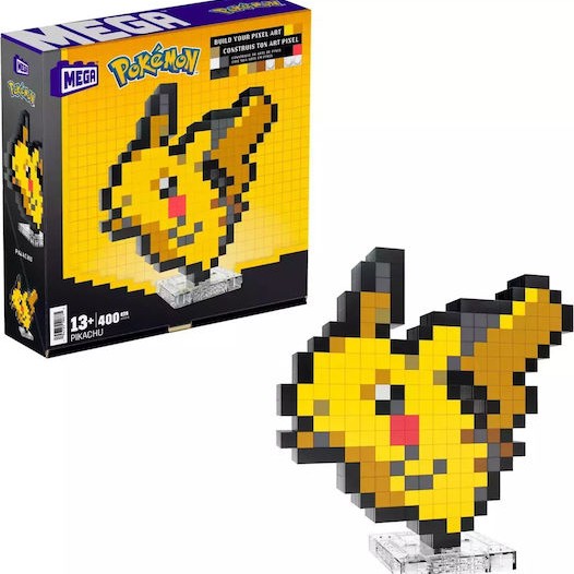 Mega Bloks Τουβλάκια Pokemon για 3+ Ετών 400τμχ