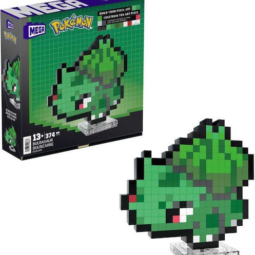 Mattel Τουβλάκια Bulbasaur 374τμχ