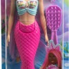 Barbie Κούκλα Touch of Magic Mermaid Long Hair για 3+ Ετών 17εκ.