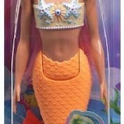 Barbie Κούκλα Touch of Magic Mermaid Long Hair για 3+ Ετών 17εκ.